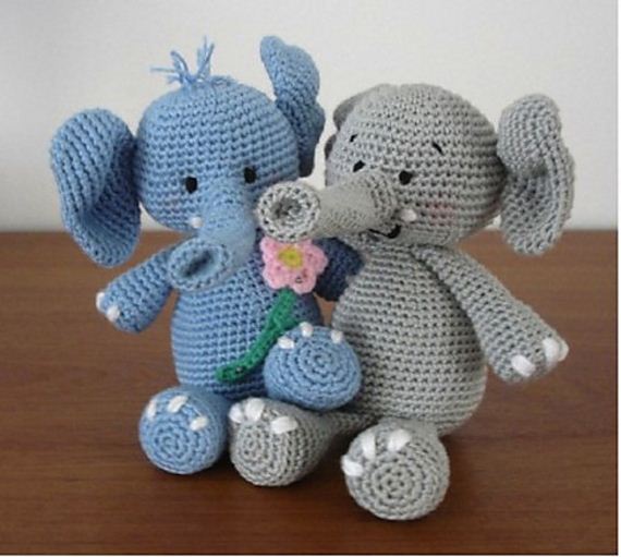 Amazing Crocheted Elephant Tutorials