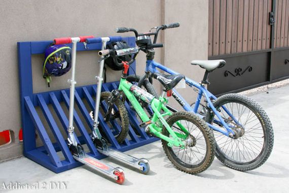 Great DIY Bikes Racks