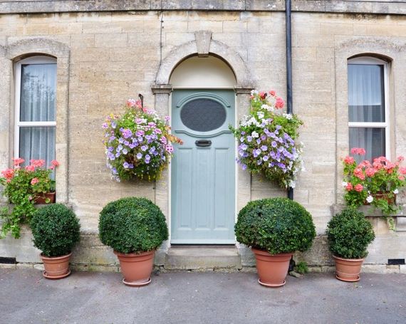 Amazing Front Door Flower Decorations