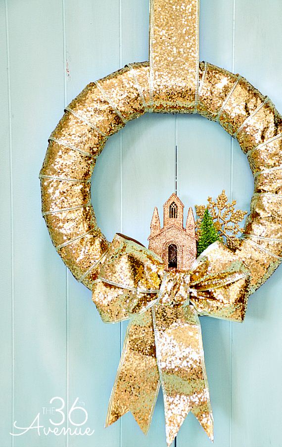 Amazing DIY Christmas Wreaths Tutorials