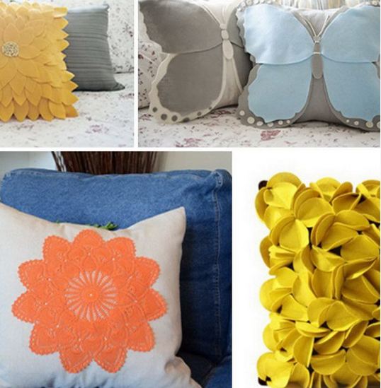 Cool DIY Pillow Tutorials