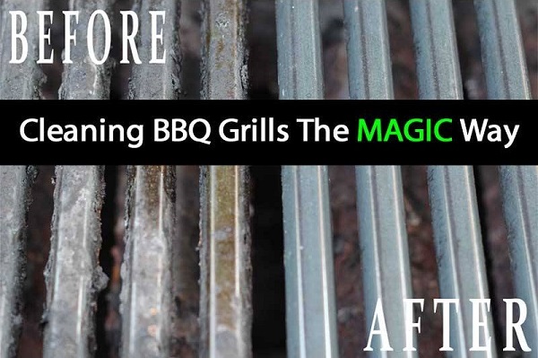 Magic Way To Clean The BBQ