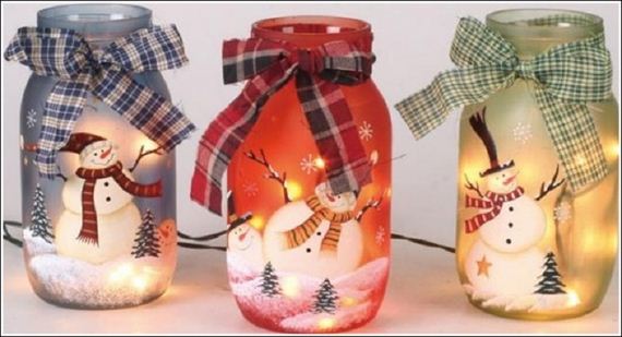 Cool DIY Christmas Mason Jar Crafts