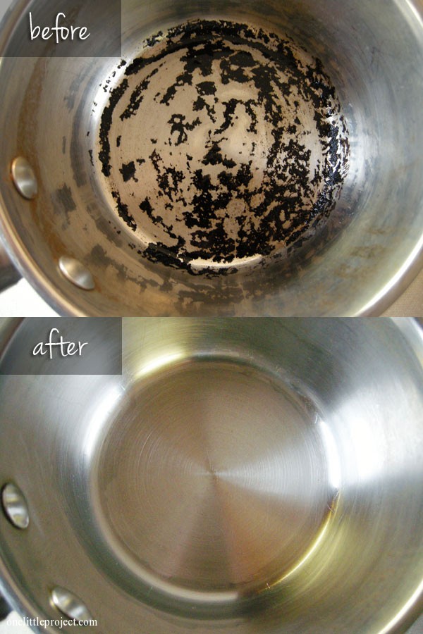 The Scrub Free Way Of Cleaning Burnt Pots