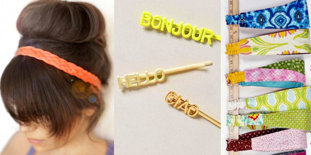 The Most Creative DIY Hair Accessories