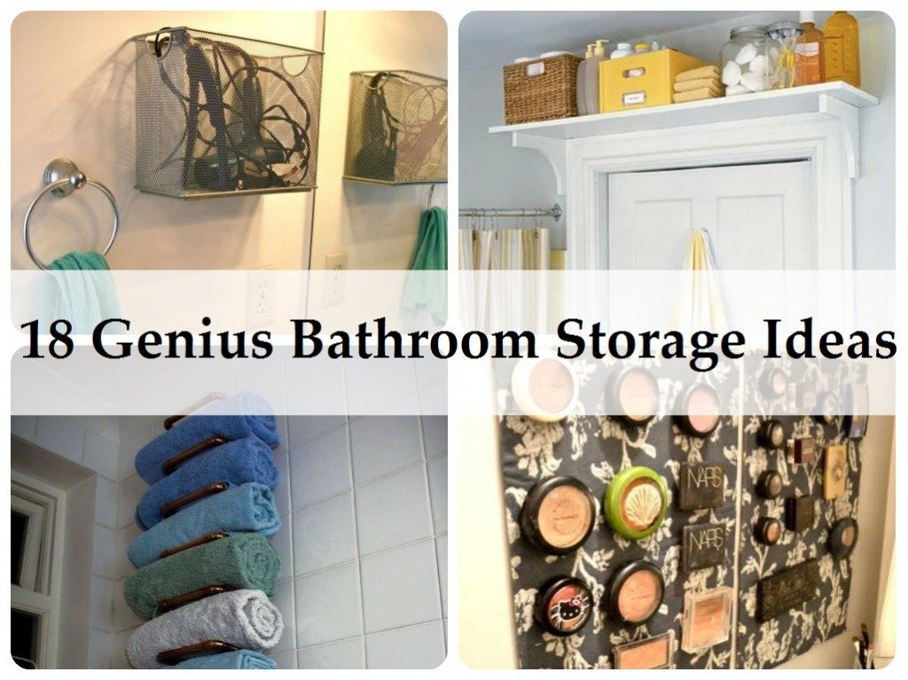 Amazing Bathroom Storage Ideas