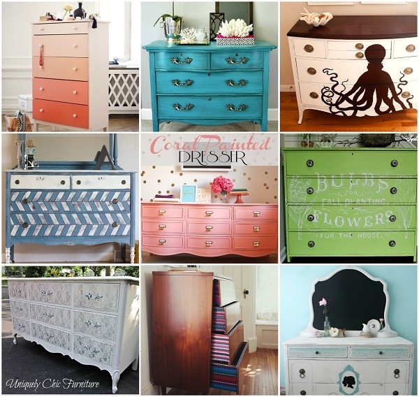 How To Transform A Boring Old Dresser
