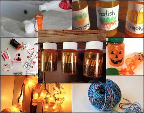 How to Upcycle Empty Pill Bottles