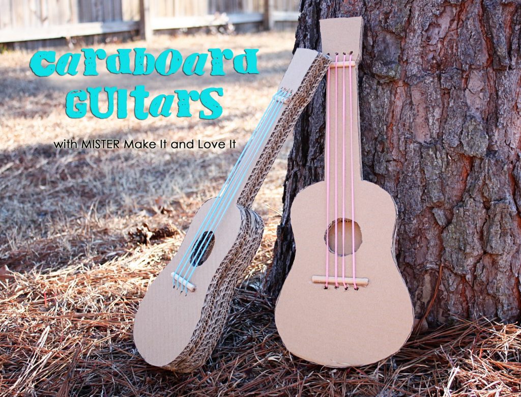 Awesome Guitar Themed Crafts