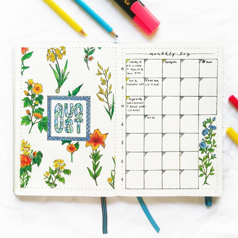 Amazing Bullet Journal Ideas