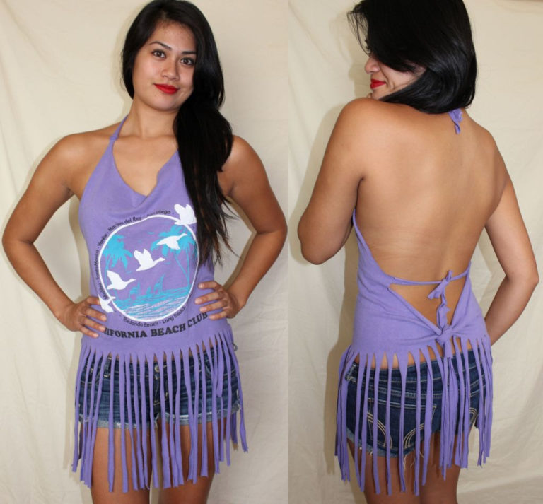 Stylish DIY Halter Tops