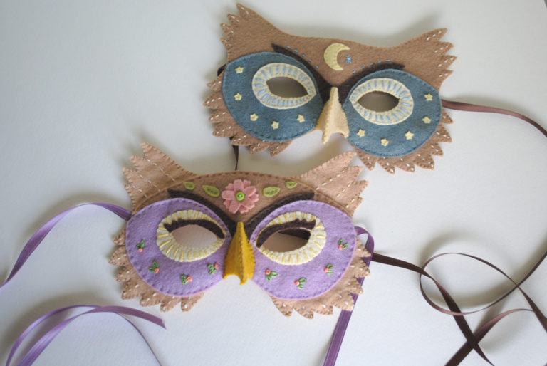 DIY Masks for Costume Parties