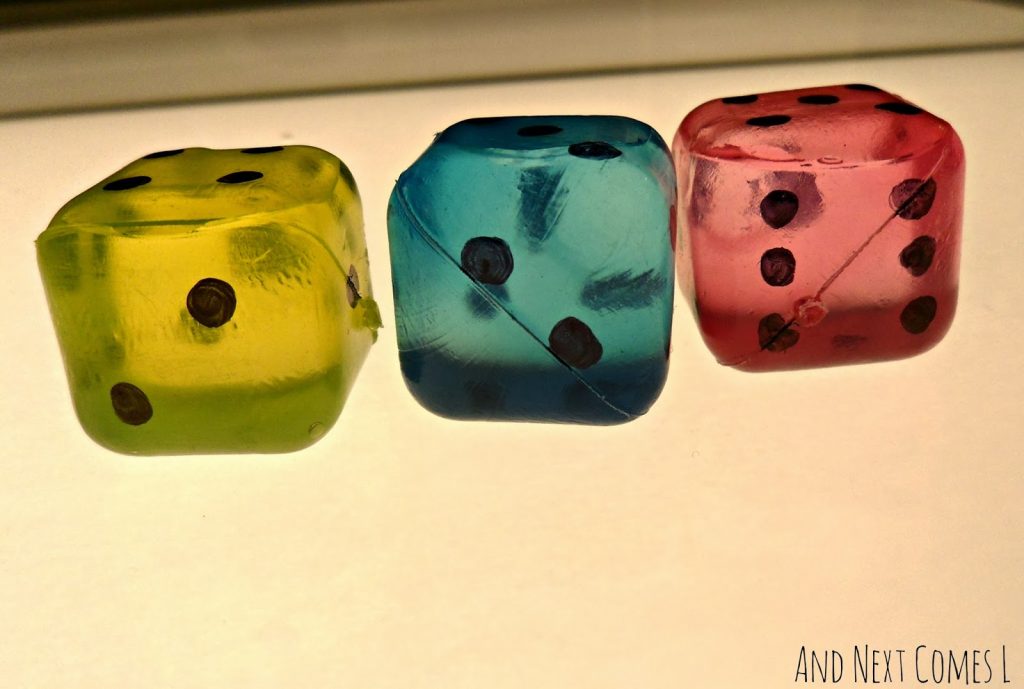 Cool Dice Themed Crafts