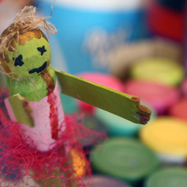 Awesome Zombie Themed Crafts for Kids