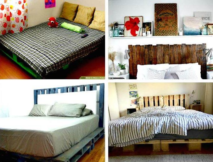 Amazing DIY Pallet Bed Frame Tutorials