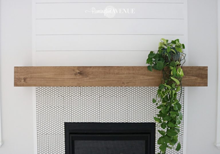 14 DIY Fireplace Mantels