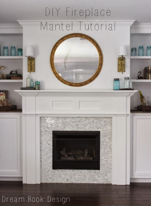 14 DIY Fireplace Mantels