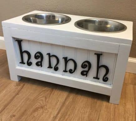 15 Awesome DIY Dog Food Stands