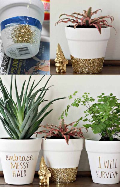 15 Amazing Ways To Decorate Your Flower Pots