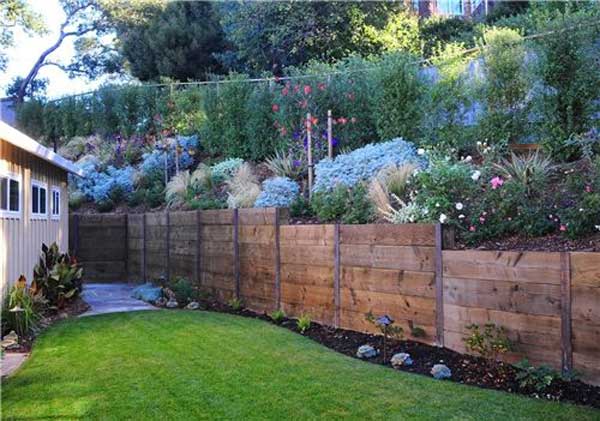 20 Amazing Ideas For Building A DIY Retaining Wall