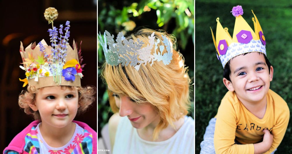 16 Amazing DIY Paper Crown Patterns