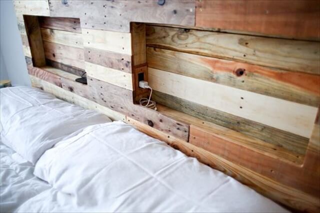 15 Amazing DIY Pallet Headboard Ideas