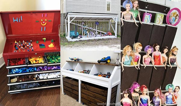 14 Cheap DIY Toy Storage Ideas