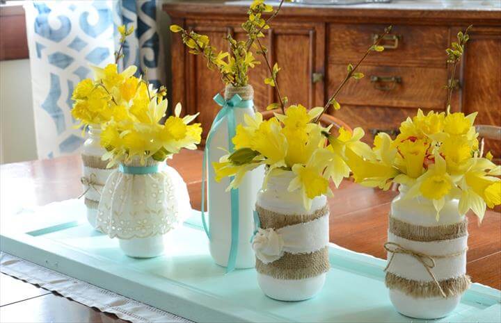 15 Amazing Mason Jar Decor And Centerpiece Projects