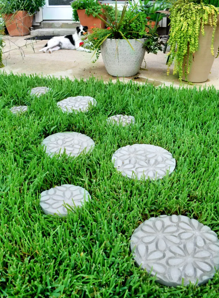 30 Amazing DIY Stepping Stones