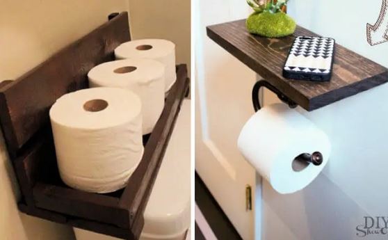 DIY Toilet Paper Holder - Must Have Mom