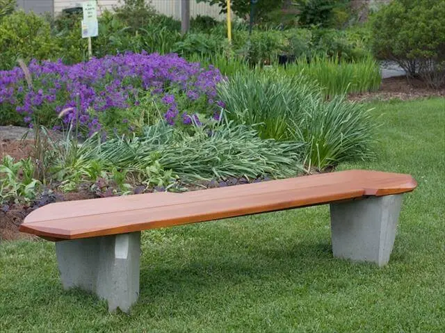 8 Homemade Garden And Patio Benches