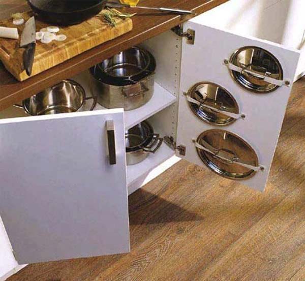 15+ Cool Ideas To Organize Your Pot Lids