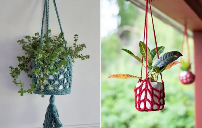 20+ Awesome Crochet Plant Hanger Patterns