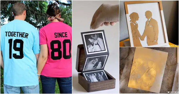 20 Cool DIY Anniversary Gifts for Him or Her