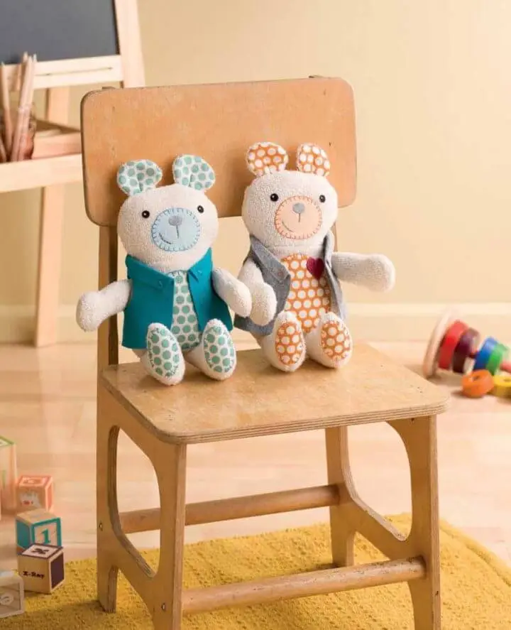 Teddy Bear Tutorial and Pattern 