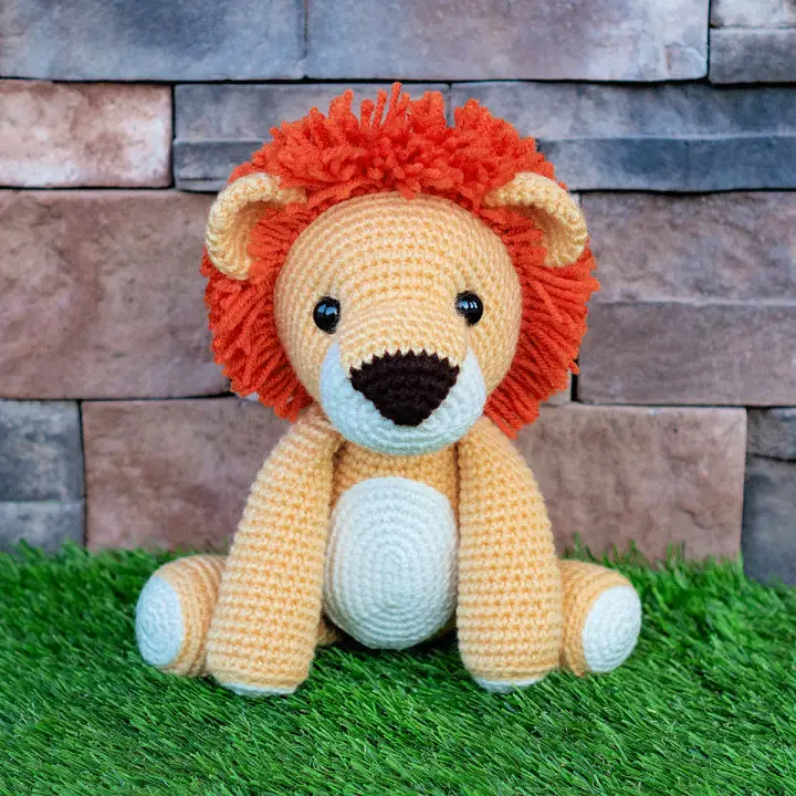 Free Crochet Patterns: Adorable Lion Amigurumi
