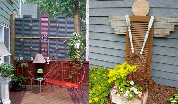 22 Old Shutter Decor Ideas for a Stunning Outdoor Transformation