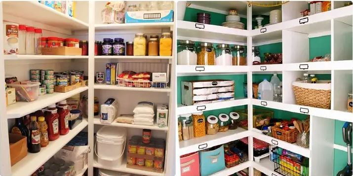25 DIY Pantry Shelves for a Custom Storage Solution
